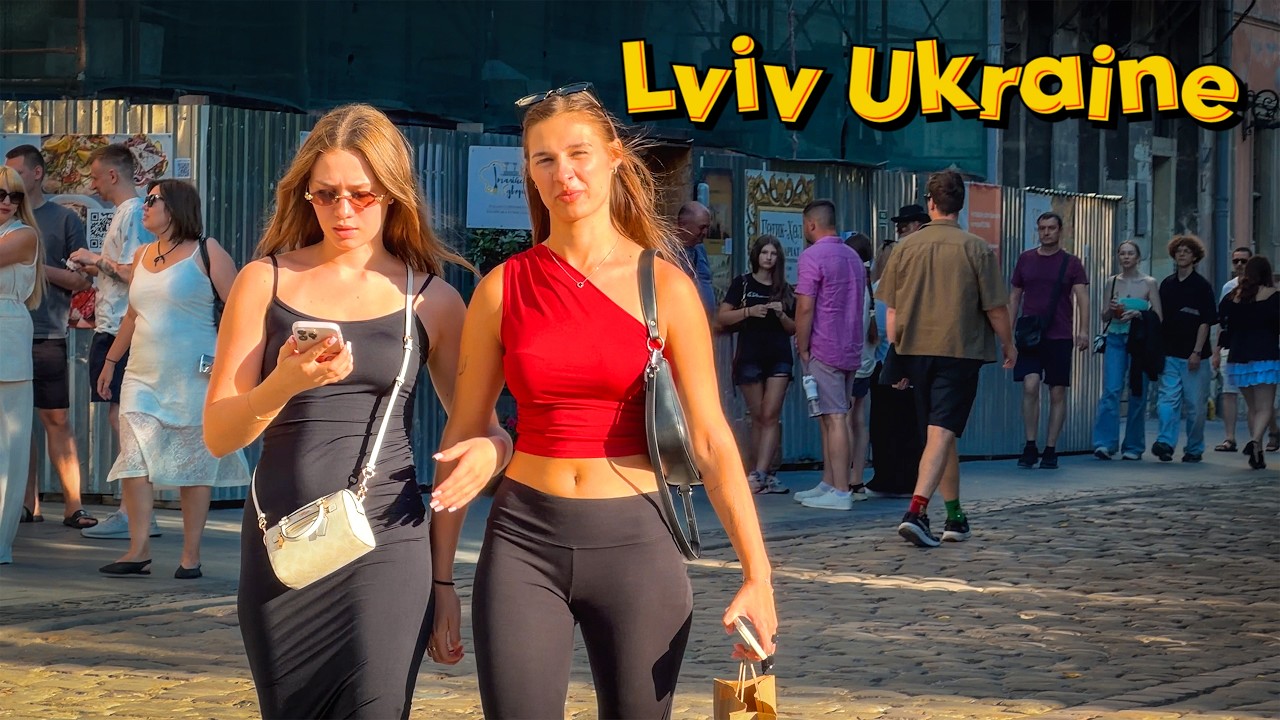 Україна. ЛЬВІВ❤️ ЯК ЖИВЕ ЛЬВІВ СЬОГОДНІ? Вуличні Сцени. Ідеальний день для прогулянки!