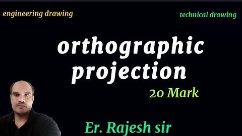 Orthographic Projection #engineeringgraphics  #Polytechnic #bte #itipoint
