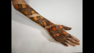 ആർക്കും ഇനി ഇങ്ങനെ മൈലാഞ്ചി ഇടാം || A Simple Henna Design For Beginners