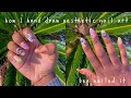 how I hand draw my aesthetic nail art! | Bea Nailed It