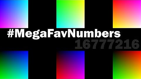 MegaFavNumbers: All you need to go Mega is just 3 bytes
