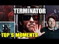 Top 5 Moments in The TERMINATOR (1984)!