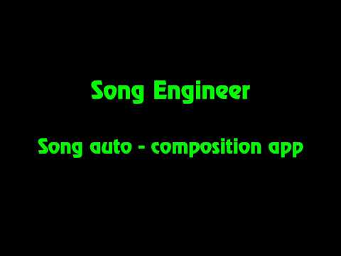 Song Engineer - demo video