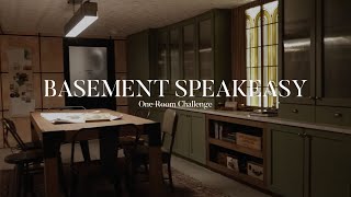 Basement Speakeasy | One Room Challenge