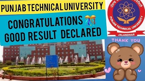ptu result declared|congratulations 👏| #result #ptu #exam #admitcard #latestnoticeptu #today #2024