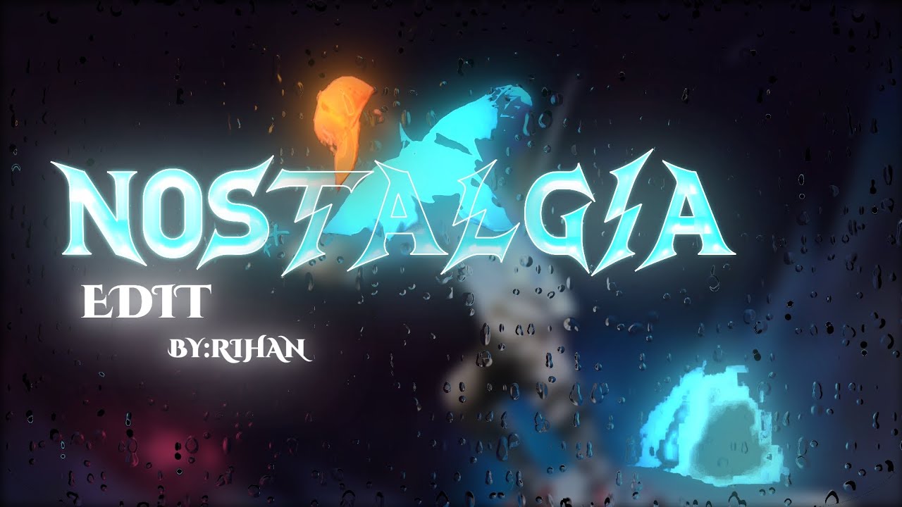 FREE FIRE || NOSTALGIA EDIT || BY RIHAN || NOSTALGIA 🤏...