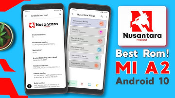 Nusantara Project v1.1 Official Update for Mi A2 (Jasmine Sprout) Best Rom!😀