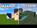 minecraft AMA zombi&#39;ye dönüşüyorum..