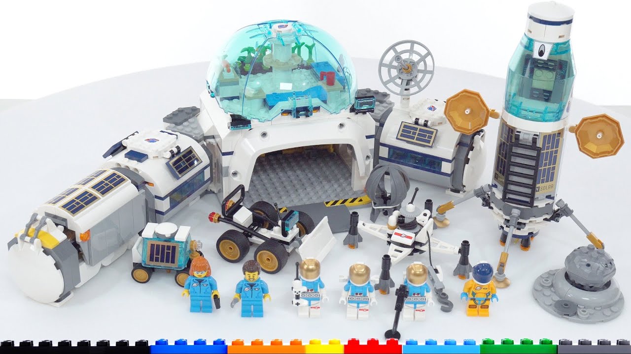 60350 LUNAR RESEARCH BASE lego set NEW city legos nasa SPACE camp