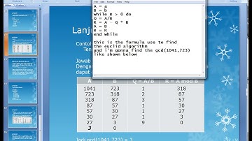 Algoritma Euclid PHP (Euclid Algorithm PHP)