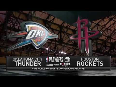 nba playoffs okc vs houston rockets game 5 2020 - YouTube
