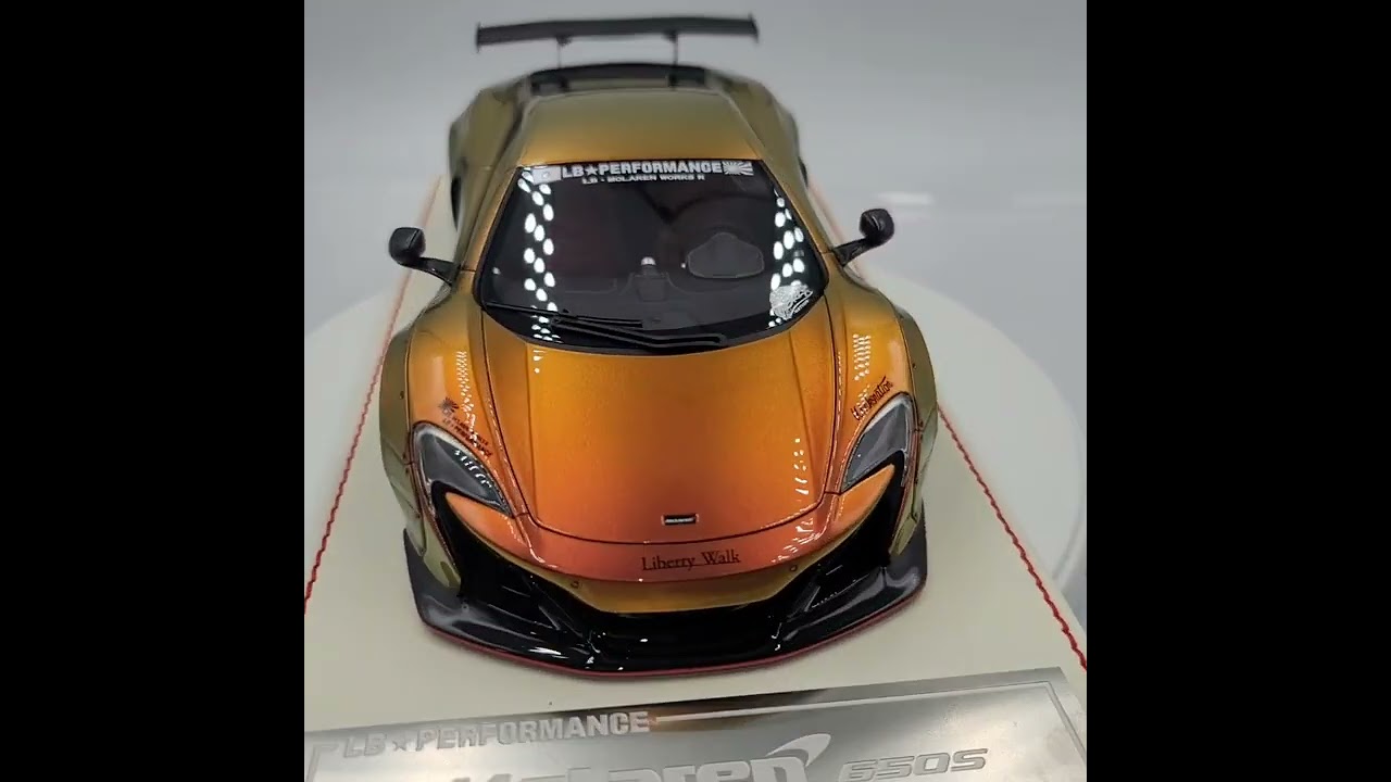 DAVIS GIOVANNI DG18056P LB MCLAREN 650S CHAMALEON GOLD
