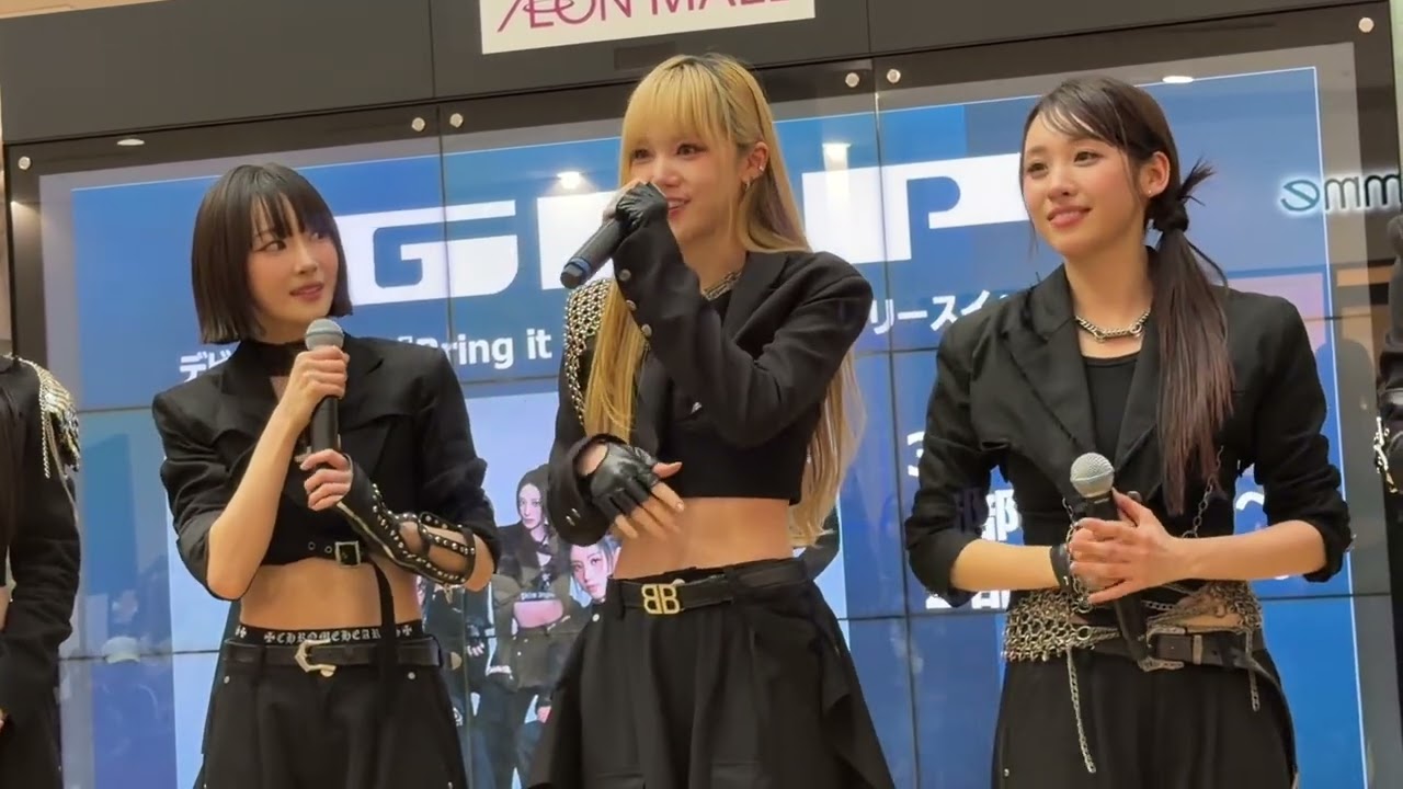 GPPデビューシングル『Bring it Back』発売記念、リリースイベント　イオンモール橿原　RINKA GPPデビュー想いを込めて