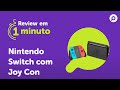 Nintendo Switch com Joy Con - Análise | REVIEW EM 1 MINUTO - ZOOM