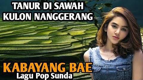 KABAYANG BAE Pop Sunda, mengiringi Tanur di Sawah Kulon Kp. Nanggerang