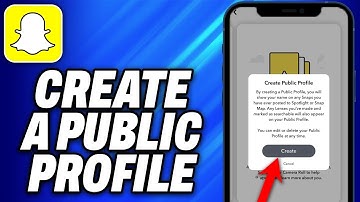 How To Create A Public Profile On Snapchat (2025) - Easy Fix