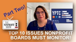 Top 10 Issues For Nonprofit Boards (Part 2 of 2)