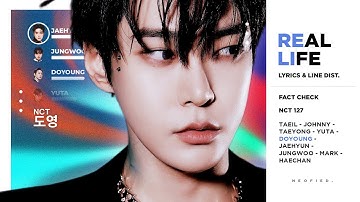 NCT 127 - Real Life (Color Coded Lyrics & Line Distribution) 「 KO-FI REQUEST 」