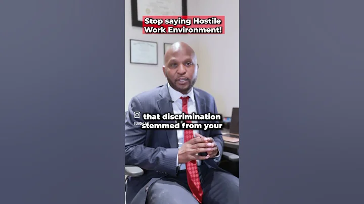 STOP USING WORDS LIKE “HOSTILE” #employment #workplacediscrimination #lawyer #retaliation #fired #hr