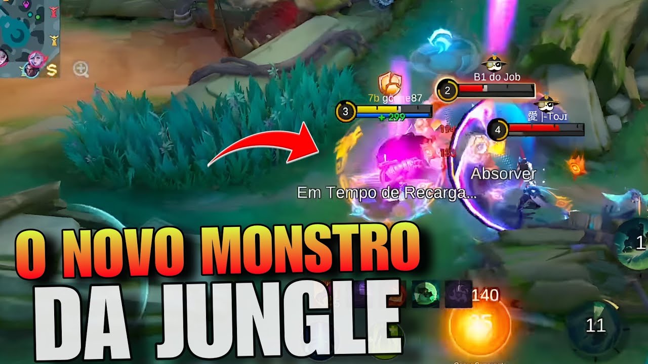 O SUPER NOVO JUNGLE DO MOBILE LEGENDS | Build Perfeita para Akai Jungle