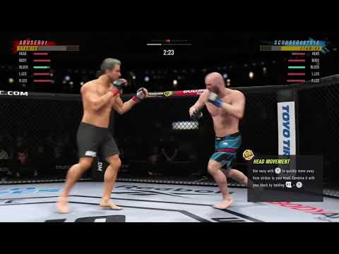 EA UFC 4 BRUCE BUFFER VS DANA WHITE CAUGH DANA LACKING