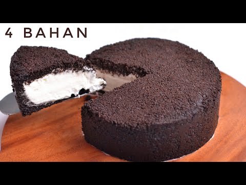 Oreo Dessert 4 Bahan, Tanpa Oven, Mixer dan Kukusan
