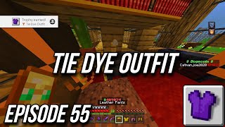 Minecraft Tie Dye Outfit - Achievement Guide! #Shorts