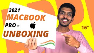New Macbook Pro M1 Pro Unboxing in India | 16 Inches, 1TB SSD, M1 Pro | Best Laptop in India?