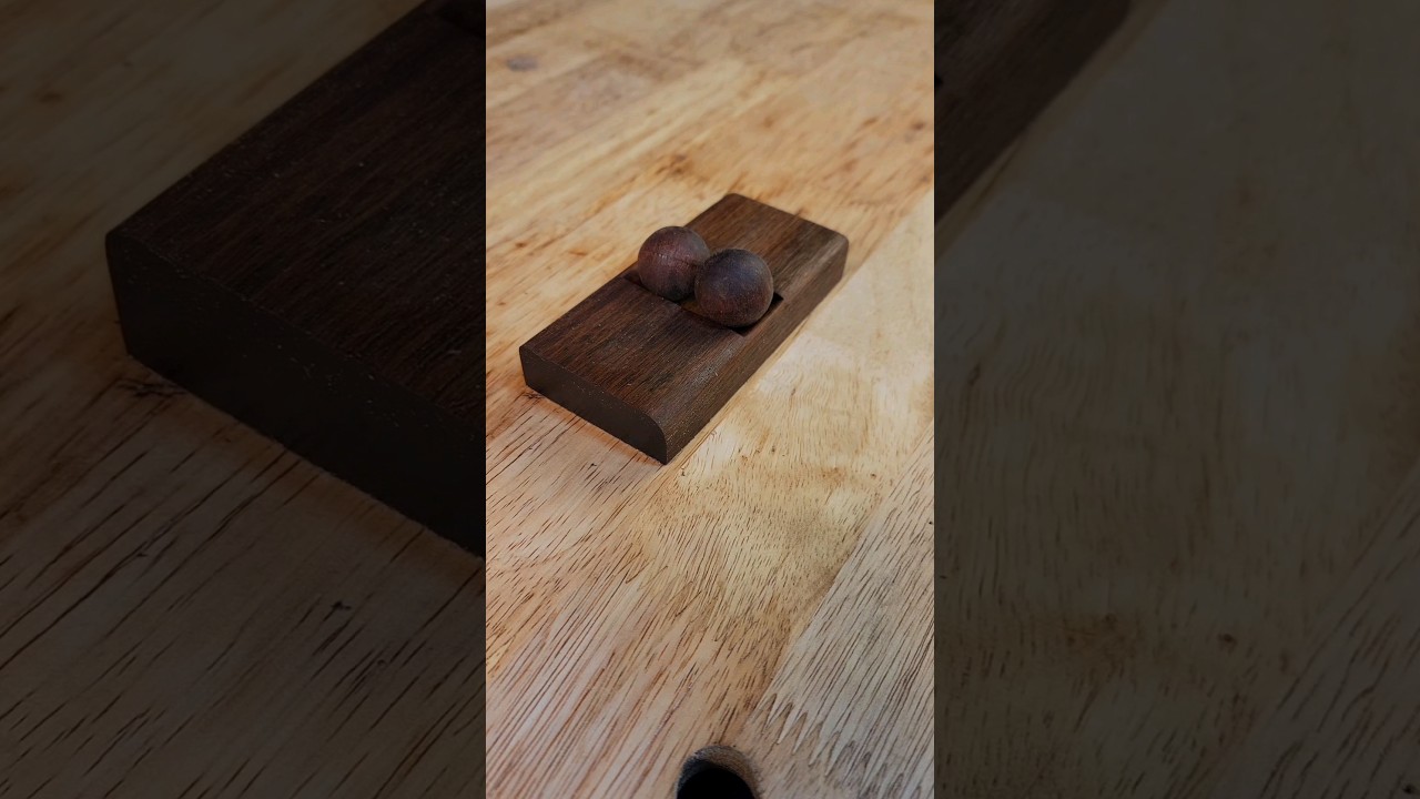 Business Card Holder Idea #woodworking #maker #carpentry #crafts #scrapwood #diy #tools #fyp #wood