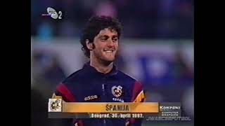 1997.04.30 Yugoslavia 1 - Spain 1 (Full Match 60fps - 1998 FIFA World Cup qualification)