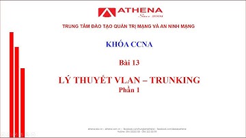 Bài 13 - P1 _ LÝ THUYẾT VLAN-TRUNKING