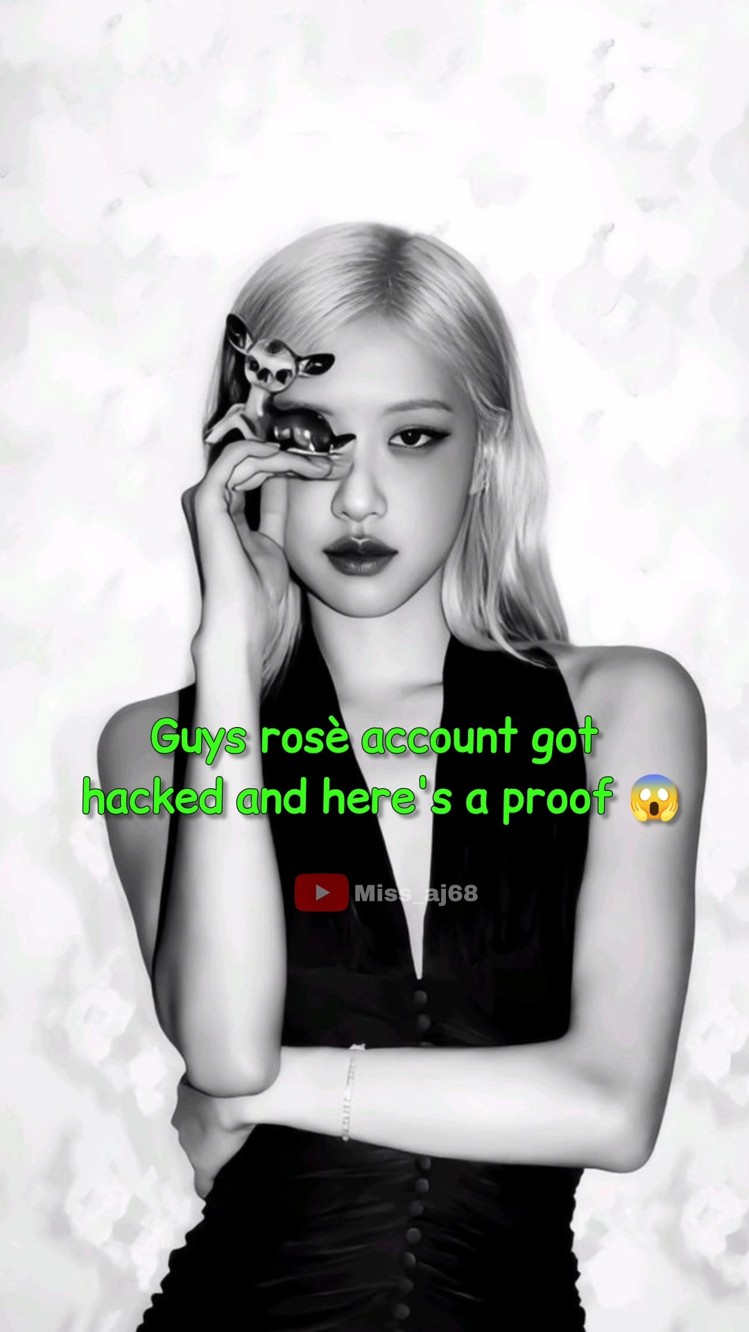 Rosè account got hacked ?? #rosé #sad #fypviralシ #ytshorts #blink #hacker @roses_are_rosie