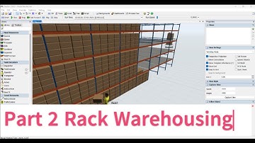 Warehouse Model Building In Flexsim Simulation | Warehousing Tutorial | Flexsim Basics & Advanced