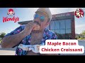 Shoeber Eats in a minute! Wendy’s Maple Bacon Chicken Croissant Review!
