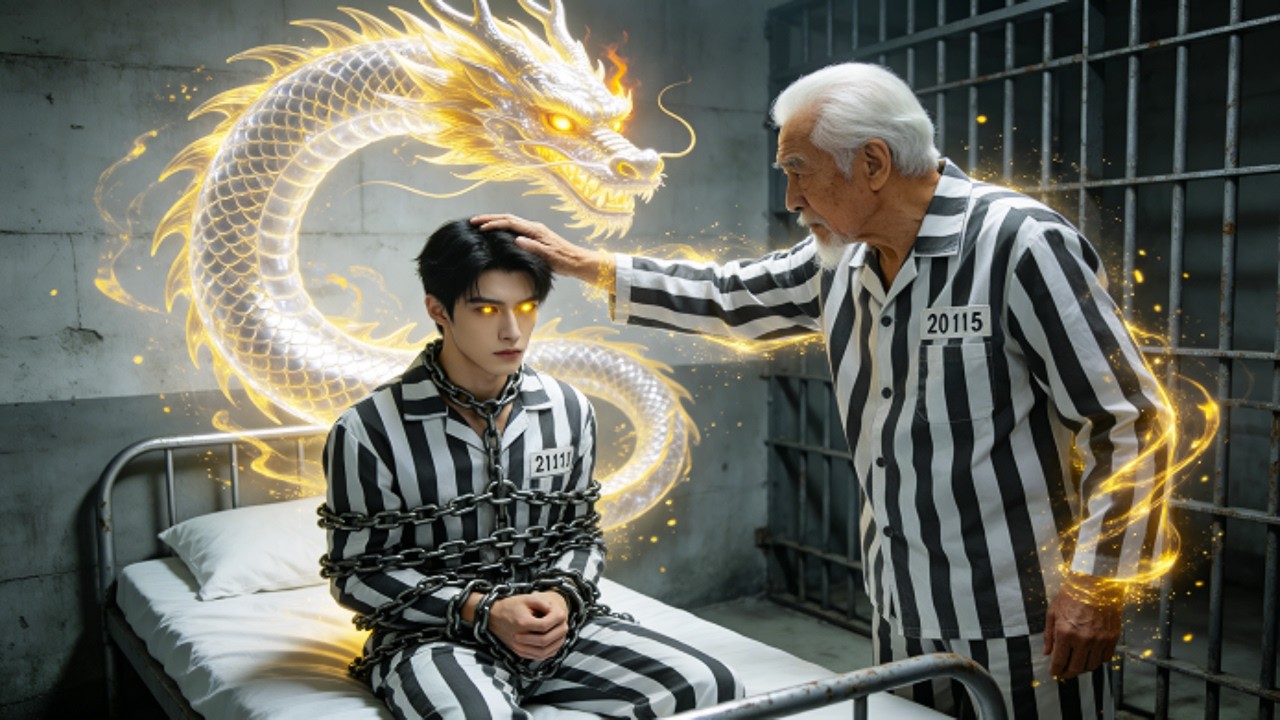 إله التنين العجوز ينقل طاقته لرجل—بعد خروجه من السجن ينتقم من جميع أعدائه!
