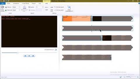 How to timelapse a part of a video in Windows Movie Maker