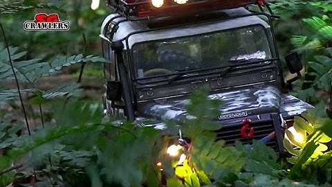 Deep forest trail Axial SCX10 Dingo Jeep Wrangler Wraith at Durian Loop