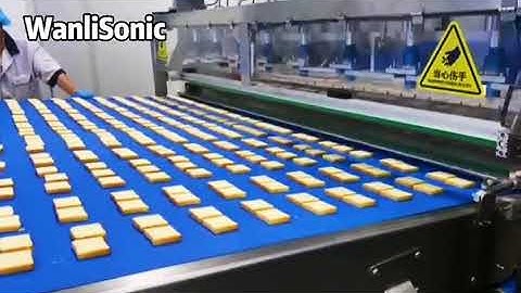 ultrasonic cutting machine fit to bread/loaf/toast production industrial