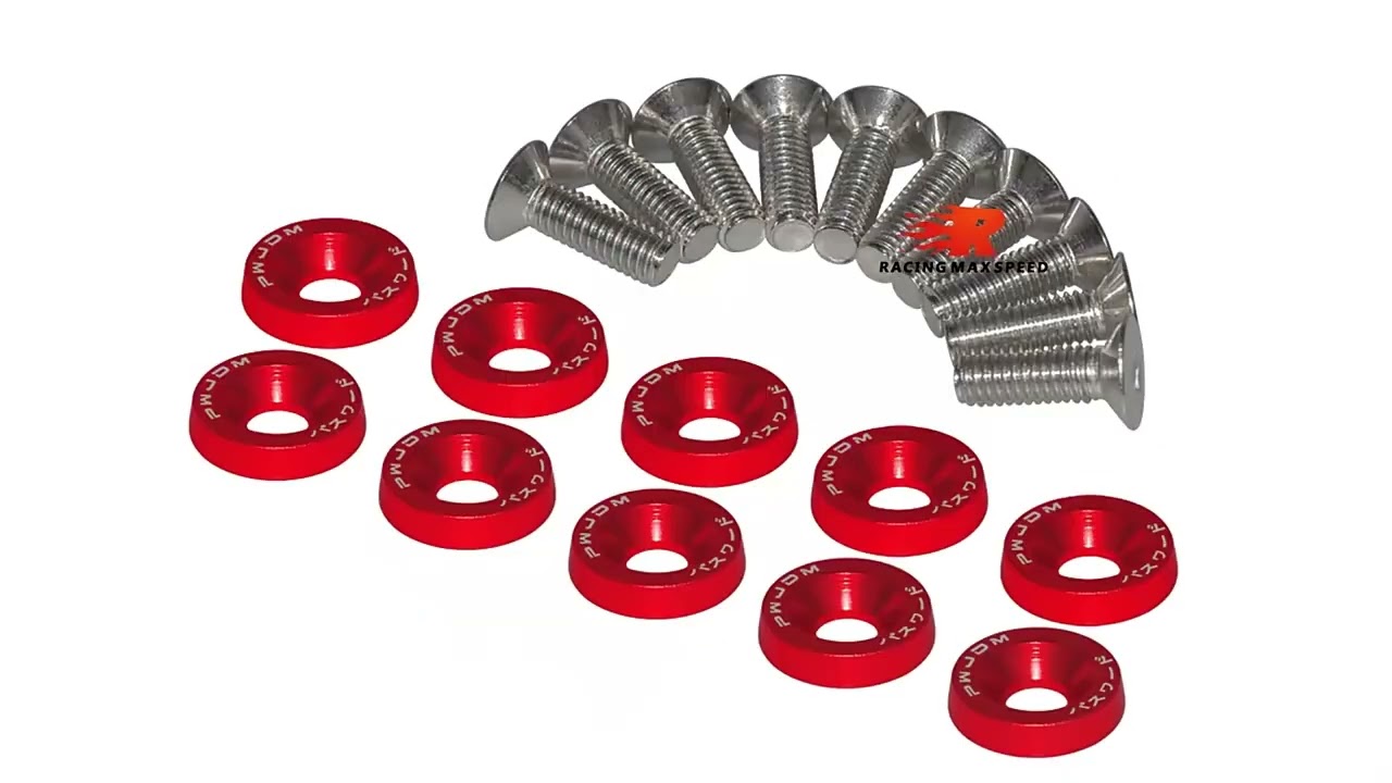 Universal 10PCS M6 Car Styling Modification JDM Sticker Stickers