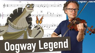 Kung Fu Panda: Oogway Ascends Violin Sheet Different Tempi