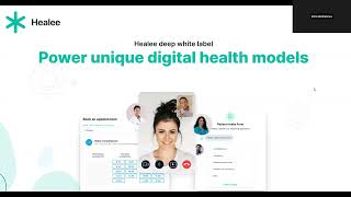 Digital health platform - Healee webinar