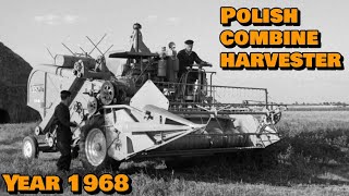 "Przygotowanie kombajnu zbożowego do pracy" / "Preparation of the combine harvester to work" (1968)