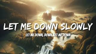 Alec Benjamin - Let Me Down Slowly (Lyrics)