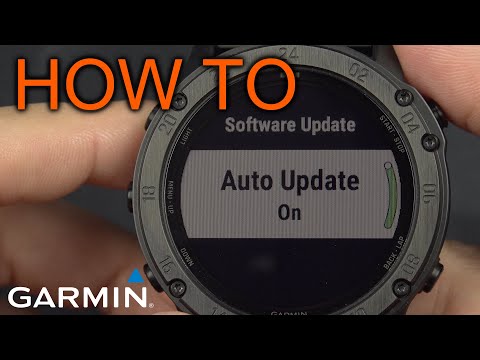 How to Firmware Update Garmin Tactix  Fenix