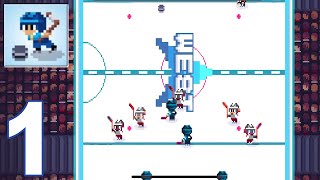 Ice League Hockey Gameplay Walkthrough #1 - Tutorial And Draft!  (iOS, Android) screenshot 1