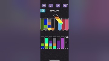 Water sort puzzle …Level 170