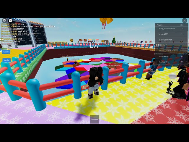 CUEIO: O chão vai cair! (Roblox)  Color Block Gameplay em Desenho