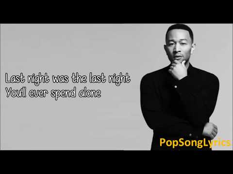 John Legend - The Beginning (Lyrics)