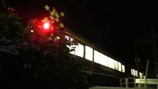 箱根登山鉄道　夜のあじさい電車　　20130628
