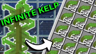 MINECRAFT - EASY AUTOMATIC KELP FARM [SINGLE/DOUBLE SIDED]